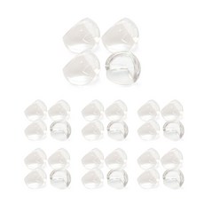 Smile Wink Corner 防震圓形 4p, 透明, 28個