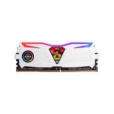 게일 DDR4 8GB PC4-25600 CL22 SUPER LUCE RGB Sync 램 데스크탑용 화이트, GLWS48GB3200C225C, 1개