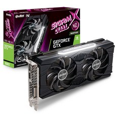 이엠텍 HV 지포스 GTX 1660 STORM X Dual V2 OC D5 6GB 그래픽카드