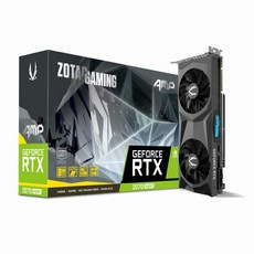 조텍 게이밍 지포스 RTX 2070 SUPER AMP 그래픽카드 D6 8GB, 9250-3N510-P0001