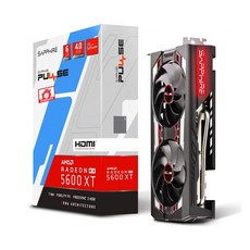 sapphire 라데온 RX 5600 XT PULSE OC D6 6GB Dual-X 그래픽카드
