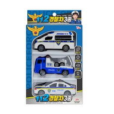 씽크토이 112 경찰차 3종 장난감 작동완구, 블루, 1개