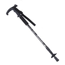 Kong Suspense T型登山杖, 黑色