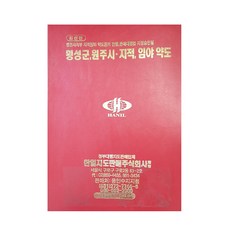 橫城郡 原州市 地籍 林野 略圖, 地圖.com