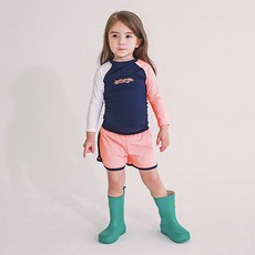 GOING KIDS 兒童款時尚防曬泳衣組