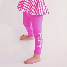 GOING KIDS 女童字母印花防水內搭褲