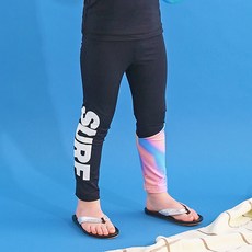 GOING KIDS 童款印花緊身游泳長褲