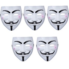 匿名者V怪客駭客蓋伊福克斯萬聖節面具, 混合顏色