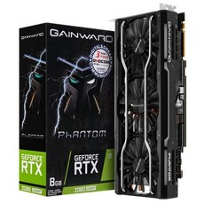 게인워드 지포스 RTX 2080 SUPER Phantom GLH D6 8GB 그래픽카드 GW-RTX2080 SUPER 8G PHT-GLH D6