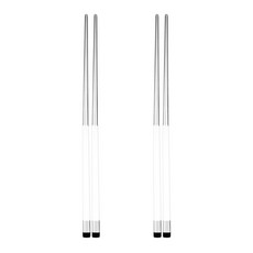 Bogen square 經典餐具, 白色的, 筷子2雙