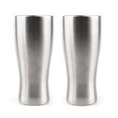 ZEUS Kitchenware 雙層不鏽鋼隨行杯 素面 2入, 單一顏色, 450ml, 2個