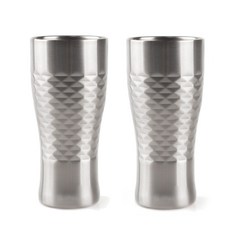 제우스 이중 스테인레스 텀블러 다이아몬드 2p, 450ml