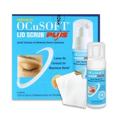 OCUSOFT 眼周潔顏液50ml+120抽組, 1組