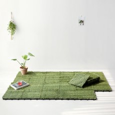 마켓비 POORUM 조립인조잔디 KS1004RUG 10p, 1개