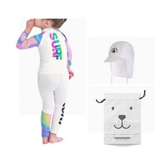 GOINGKIDS 兒童流星泳裝4件組