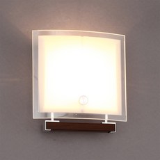 샛별하우스 藝術壁燈, 胡桃木色