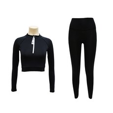 VENDIS 女款 Indi 短版防曬衣上衣 M225 + Indi 水上緊身褲 M610 套組