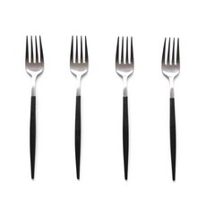 milema 葡萄牙 lia 餐具 teafolk, 方向盤（黑色）, 4個