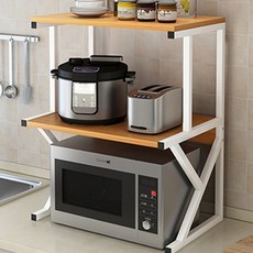 Block Mart 廚房微波爐架 2層 TYPE C, 隨機出貨