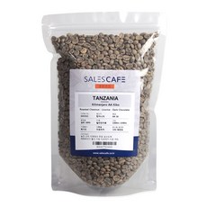 세일즈카페 탄자니아 킬리만자로 키보 AA 커피 생두, 1개, 500g