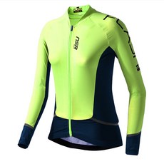 NSR 女式 Flash Fluor 長袖自行車騎行服
