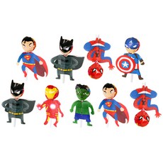 indi.k 你是我的英雄 棒棒糖裝飾紙 63入, 混合顏色, 1套