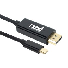 넥시 USB 3.1 to DP 케이블 C타입, 2m, 1개
