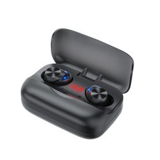 스타게이저 TWS PLUS 블루투스 이어폰, STG-T10, 블랙
