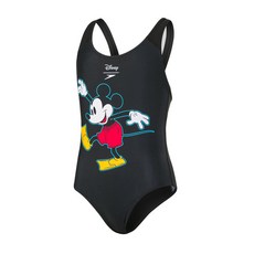 speedo 女童款迪士尼連身泳衣 8-07386C894