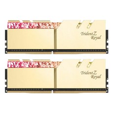 지스킬 DDR4 8GB TRIDENT Z ROYAL C 램 데스크탑용 GOLD PC4-28800 CL16 2p