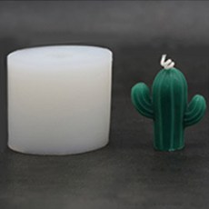 Kong K DIY多肉植物蠟燭矽膠模具 B3, 混合顏色