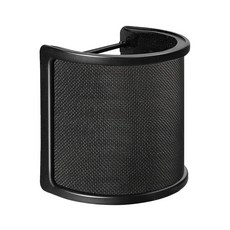 Basic Gear 3層麥克風防噴罩, 黑色, BG-MPF3, 1個