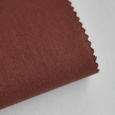 Libre基本素色11支棉麻布, 檀香