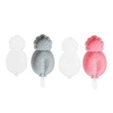 鳳梨造型冰棒模具 BG001 2入, 粉色, 藍色, 1套