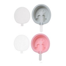 Yumisangsa手工冰淇淋模具 2種組 BG001 草莓, 粉色, 藍色, 1套