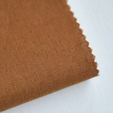 Libre基本素色11支棉麻布, 金棕色