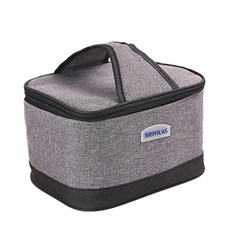 I Luv Home 清新方形保溫保冷袋, 灰色