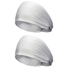 ONEARDOR 涼感運動頭帶, 白色, 2個