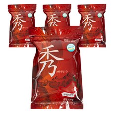 BS商社 精心製作鄉村辣椒粉 中辣口味, 500g, 4個
