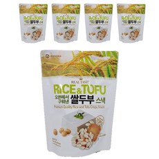 MAMMOS 米香豆腐脆片, 70g, 5包