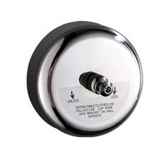 大豆 Klivinghome室內用簡約不鏽鋼曬衣繩 2.8m 尼龍 圓形, 1件, 1個