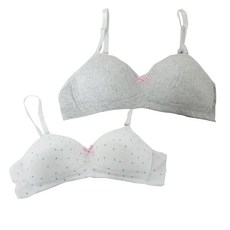 愛心圖案蝴蝶結少女內衣 2款組合