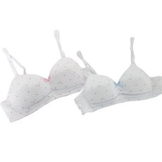 愛心圖案少女內衣 2款組合