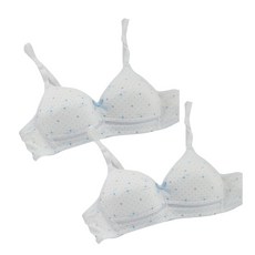 少女愛心點點印花內衣 2件組