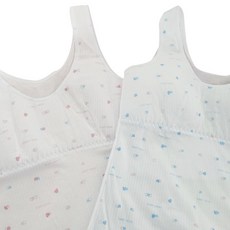Sweet Wear青少年雙倍愛心胸罩背心 2件組