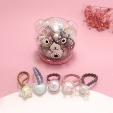 孩童髮圈 隨機出貨+收納盒組