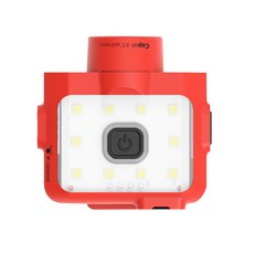 크레모아 캡온 120D LED헤드랜턴 CLP-120, Red, 1개