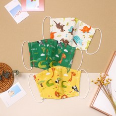 VIDANGIL 孩童印花涼爽口罩3入組