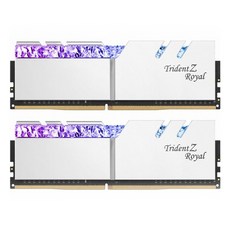 지스킬 DDR4 8GB PC4-28800 CL17 TRIDENT Z ROYAL 램 데스크탑용 SILVER 2p