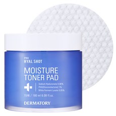 DERMATORY PRO HYAL SHOT保濕爽膚棉片 70張, 180ml, 1入